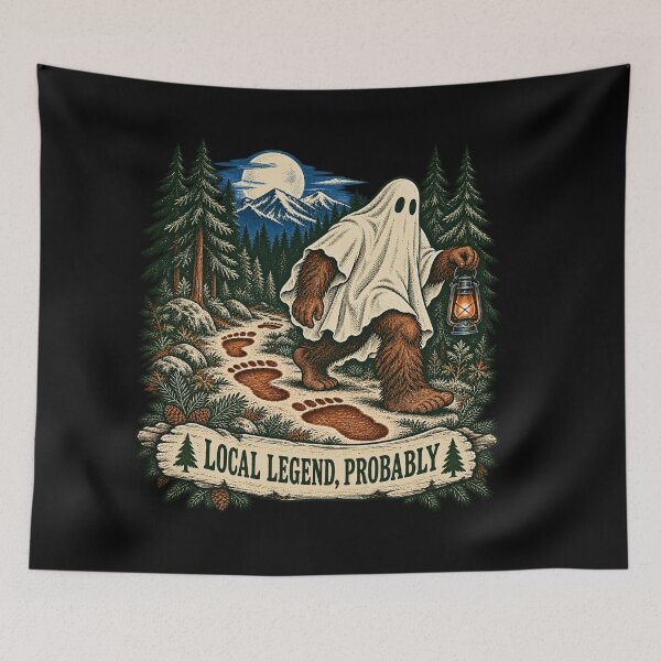 Item preview, Bigfoot Ghost Costume Halloween designed and sold by Knightzoro Studio.