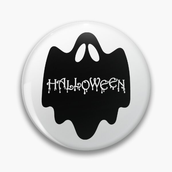 Item preview, Black Dripping Halloween Ghost Silhouette designed and sold by pattern-archive.