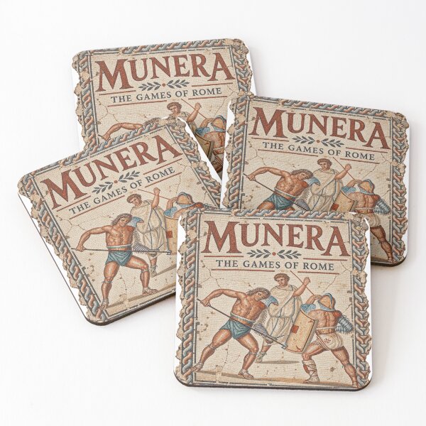 Item preview, Munera  –The Games of Rome – Ancient Roman Gladiator Mosaic designed and sold by Past in Threads.