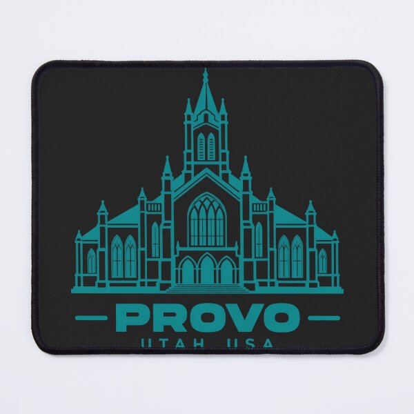 Item preview, Provo Utah USA Line Art Landmark Poster designed and sold by CMYKStudio.