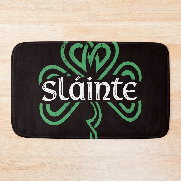 Item preview, Slainte Shamrock Celtic Knot Distressed Irish Saying designed and sold by Sinemstd.