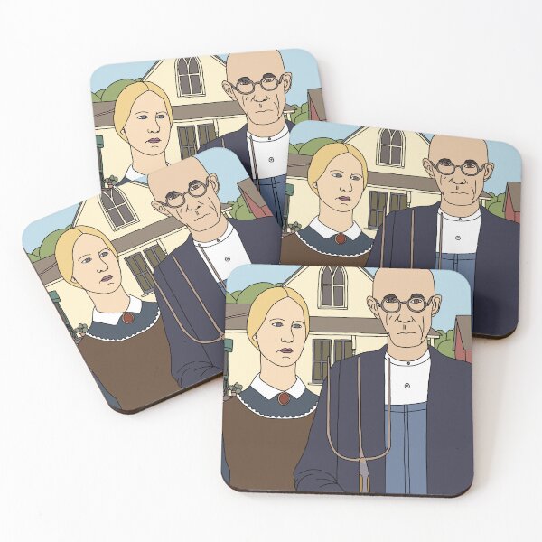 Item preview, The Classics Simplified 003 - American Gothic designed and sold by JWDanielson.
