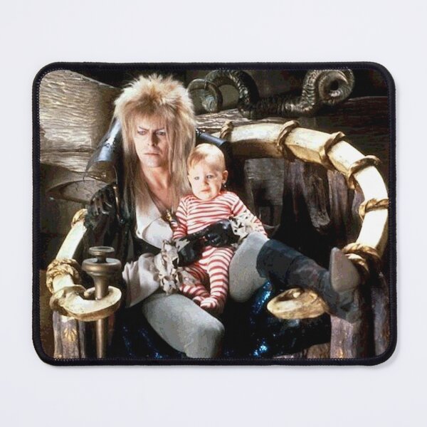 Item preview, Goblin King Jareth & Baby in Labyrinth 1986 | David Bowie designed and sold by YuckyCat.