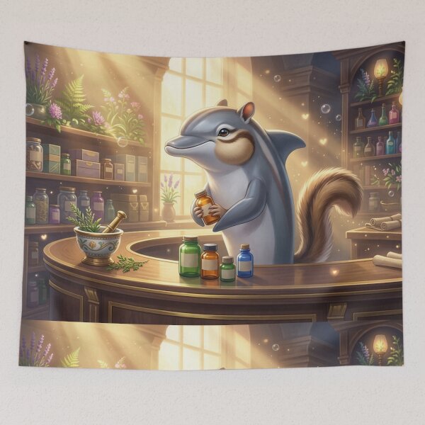 Item preview, The Bubbletail Herbalist – Keeper of the Golden Apothecary designed and sold by TreatLLC.