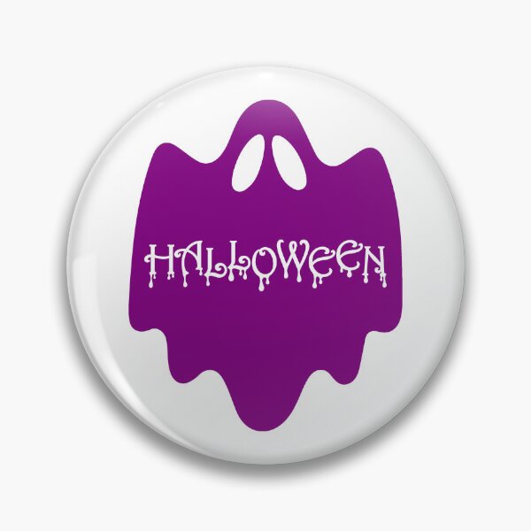 Item preview, Purple Dripping Halloween Ghost Silhouette designed and sold by pattern-archive.