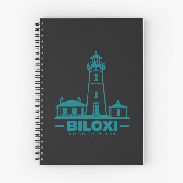 Item preview, Biloxi Mississippi USA Line Art Landmark Poster designed and sold by CMYKStudio.