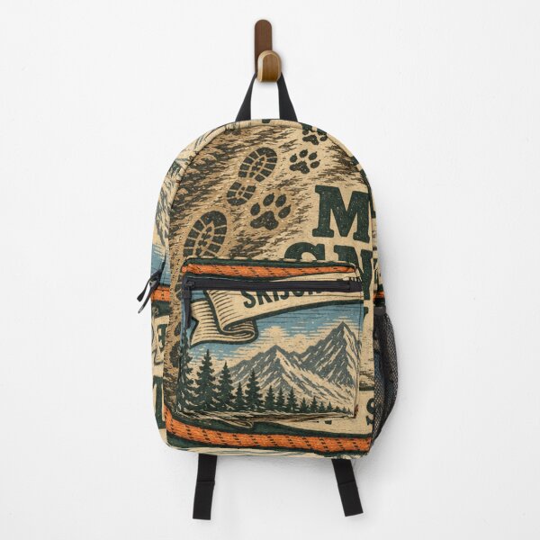 Item preview, Mud Snow Any Trail All Season Canicross Skijoring Badge designed and sold by BoosterShop.