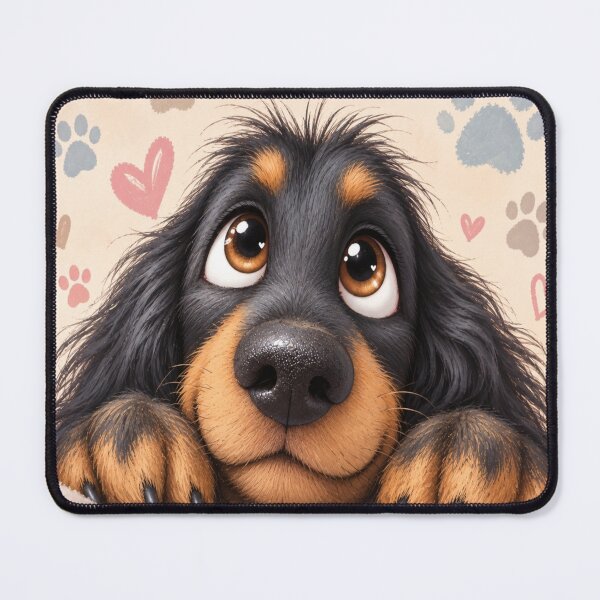 Item preview, disheveled dog designed and sold by Calemsamazonia.