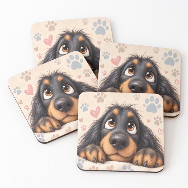 Item preview, disheveled dog designed and sold by Calemsamazonia.