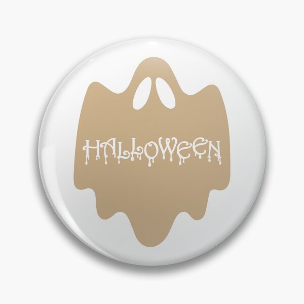 Item preview, Tan Dripping Halloween Ghost Silhouette designed and sold by pattern-archive.