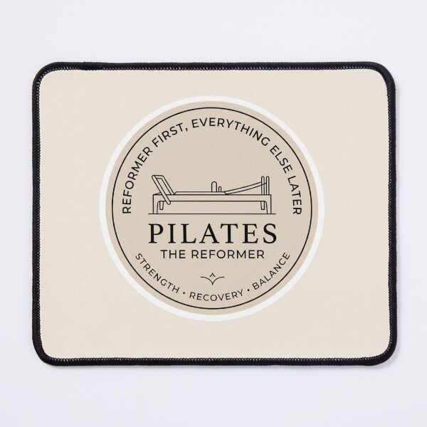 Item preview, Aesthetic Cream Reformer First Everything Else Later Pilates Sticker designed and sold by REFORMER & COFFEE STUDIO.