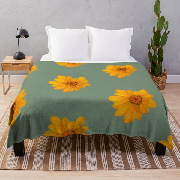Item preview, Yellow Zinnia Flower Gardener Gift for Flower Lovers designed and sold by Feral Vibes.