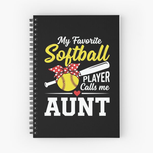 Item preview, My Favorite Softball Player Calls Me Aunt Softball Aunt designed and sold by designstoriesMK.