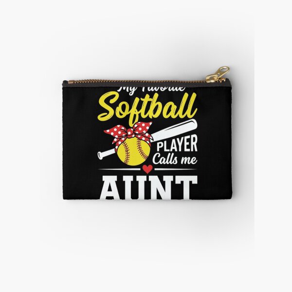 Item preview, My Favorite Softball Player Calls Me Aunt Softball Aunt designed and sold by designstoriesMK.