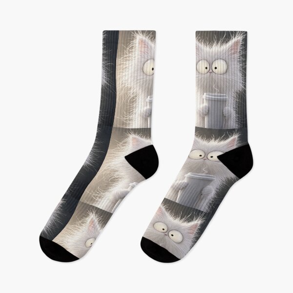 Item preview, the white cat designed and sold by Calemsamazonia.