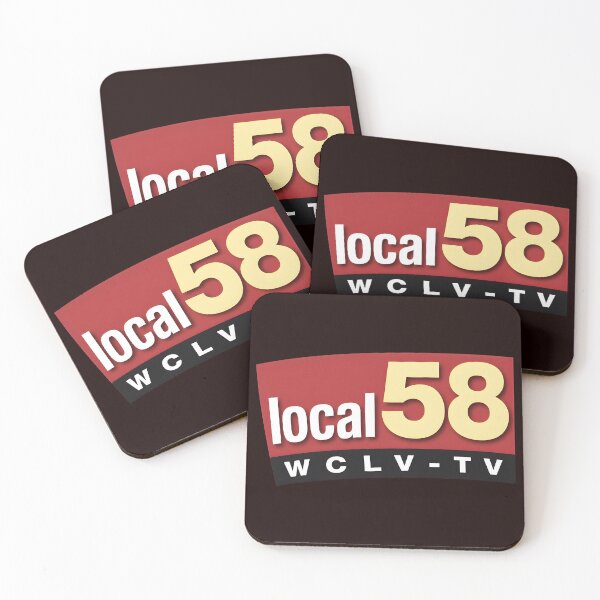 Item preview, Retro Local 58 WCLV-TV Broadcast Logo designed and sold by FeatherTaleInk.
