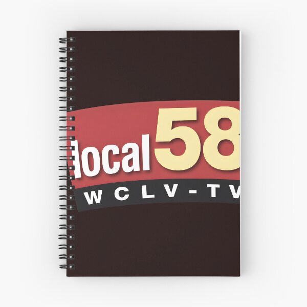 Aperçu de l'œuvre Logo rétro de la chaîne locale 58 WCLV-TV créée et vendue par FeatherTaleInk.