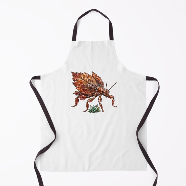Item preview, Autumn Leaf Insect Crystal Sticker - Amber Orange Phyllium Real Color designed and sold by Crystal Critters .