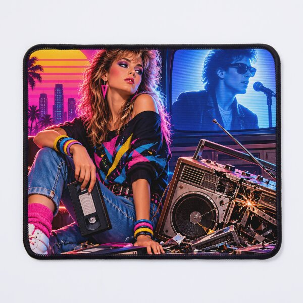 Item preview, Back to The 80s 'Video Killed The Radio Star' designed and sold by Moviebuff91.