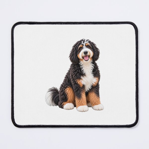 Item preview, Bernedoodle Dog designed and sold by BackgroundND.