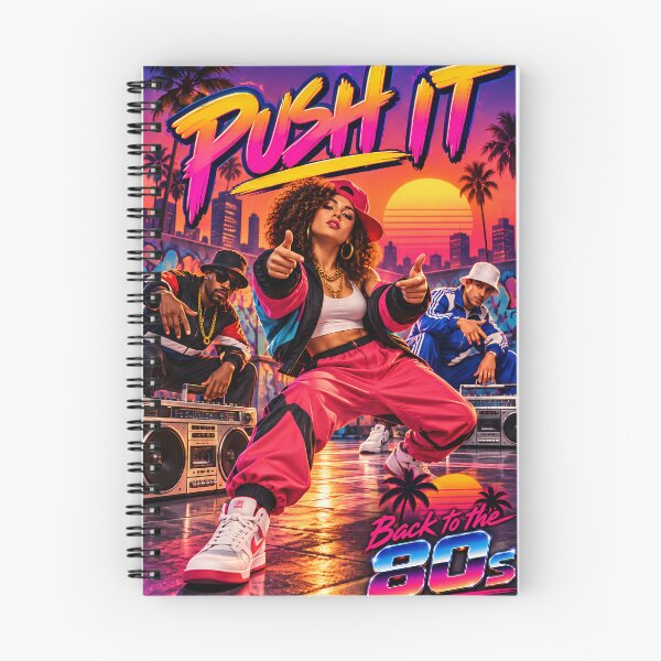 Item preview, Back to The 80s 'Push It' designed and sold by Moviebuff91.