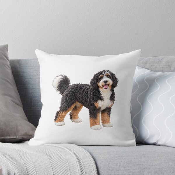 Item preview, Bernedoodle Dog Standing  designed and sold by BackgroundND.