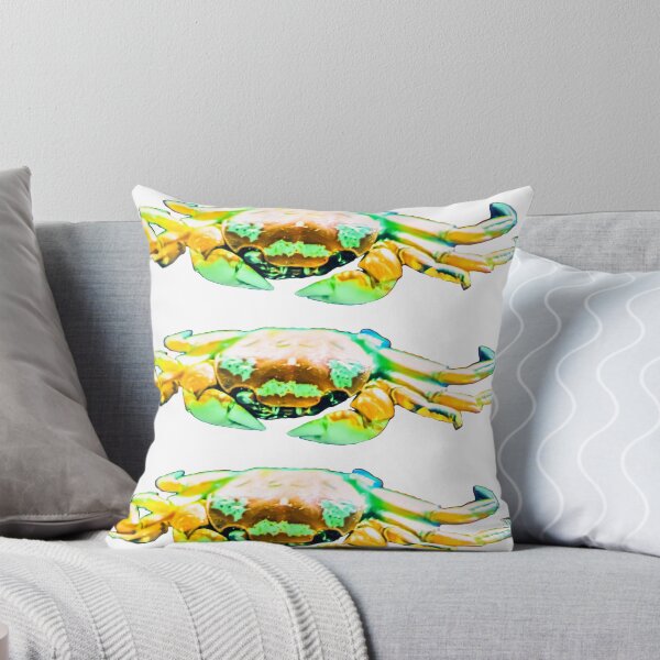 Item preview, Electric Crab – Colourful Coastal Pop Art designed and sold by JUSTtheAUDACITY.
