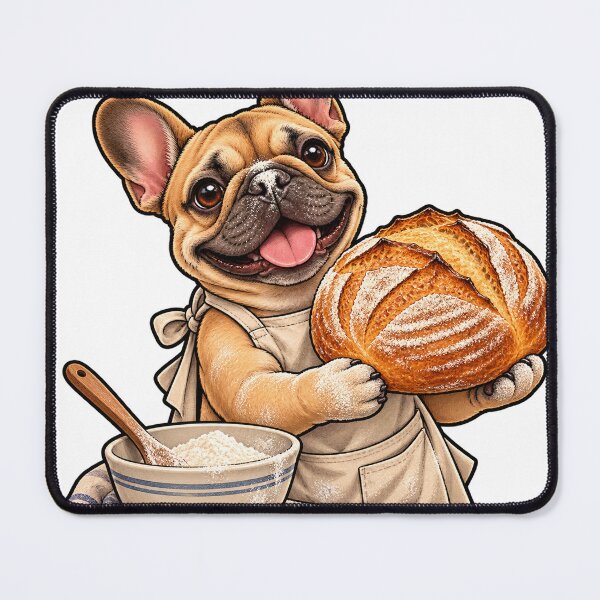 Item preview, Sourdough Frenchie Baker designed and sold by CozyMigo.