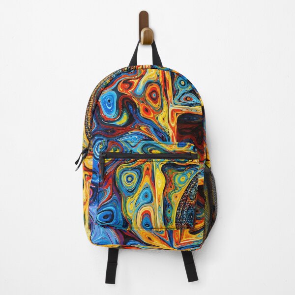 Item preview, Psychedelic Speaker Painting Colorful Swirls Fluid Lines designed and sold by BASS-CULTURE.