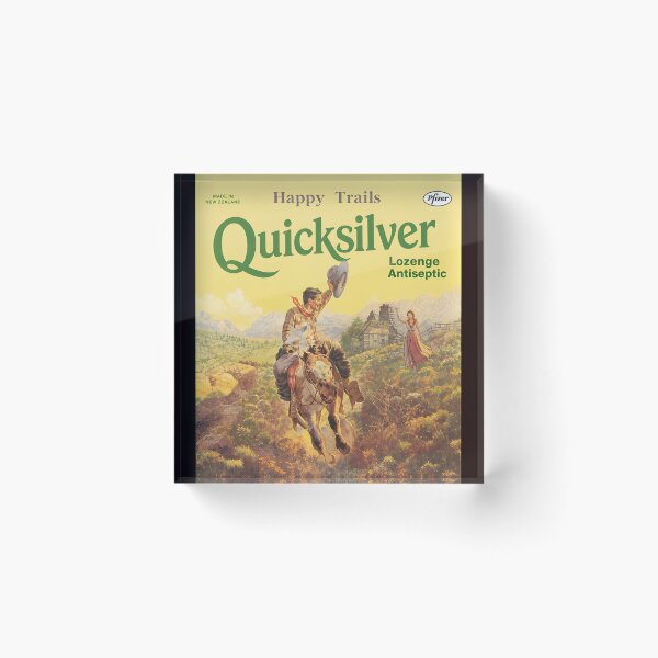 Item preview, Happy Trails Quicksilver Western Cowboy Art designed and sold by Jarya-Menari.