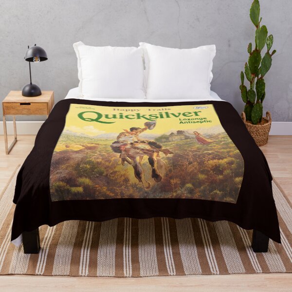 Item preview, Happy Trails Quicksilver Western Cowboy Art designed and sold by Jarya-Menari.