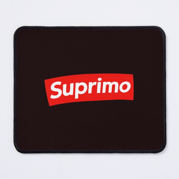 Item preview, Suprimo Bold Red White Statement Logo designed and sold by Jarya-Menari.