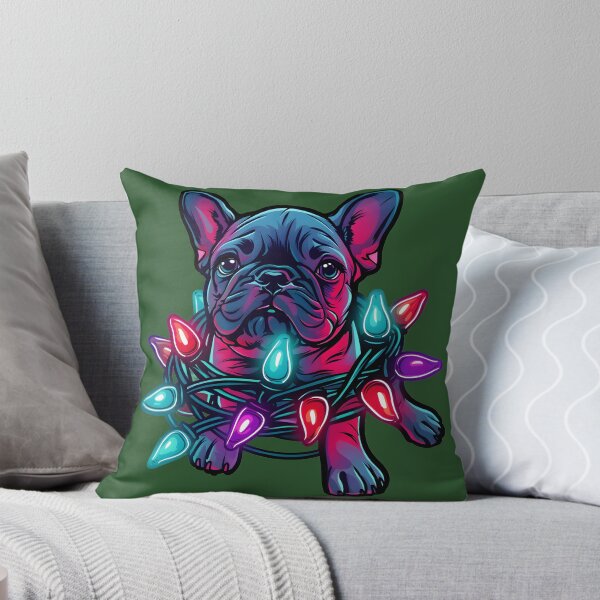 Item preview, Christmas French Bulldog  designed and sold by NovaBlossomCo.