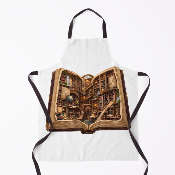 Item preview, Miniature Library Inside an Open Book – Architecture of Knowledge designed and sold by builtforyou.