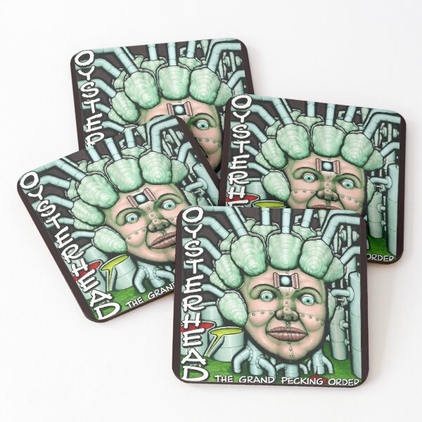Item preview, Oysterhead Grand Pecking Order Surreal Robot Art designed and sold by Jarya-Menari.
