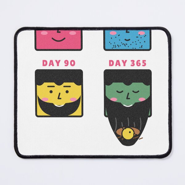 Item preview, Bearding Process Funny Beard Growth Pun designed and sold by somebasic.
