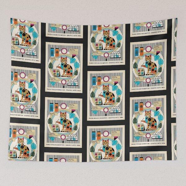 Item preview, Bengal Cat Botanical Artist designed and sold by PictoVibe.
