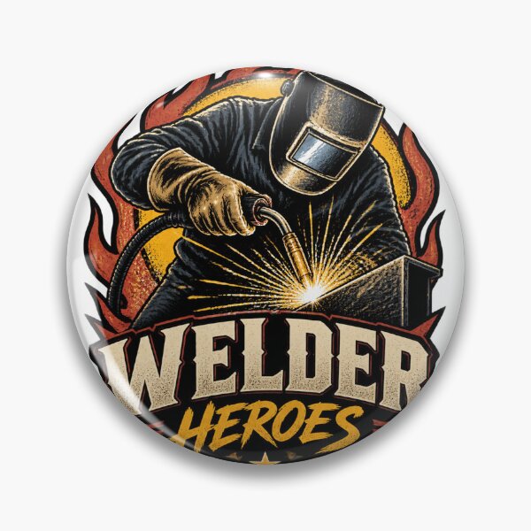 Item preview, Welder Heroes Design Celebrating Skilled Welding Professionals LIMITED EDITION designed and sold by Velikakara.