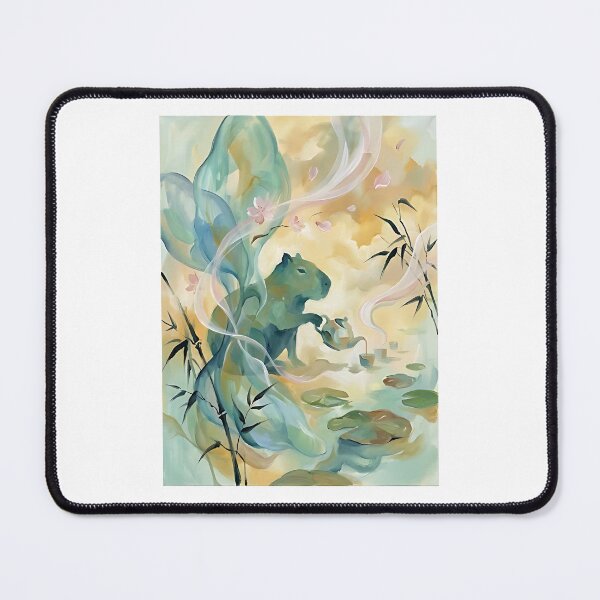 Item preview, Capybara Japanese Tea Ceremony designed and sold by PictoVibe.