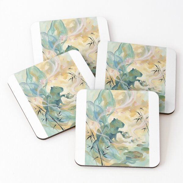 Item preview, Capybara Japanese Tea Ceremony designed and sold by PictoVibe.