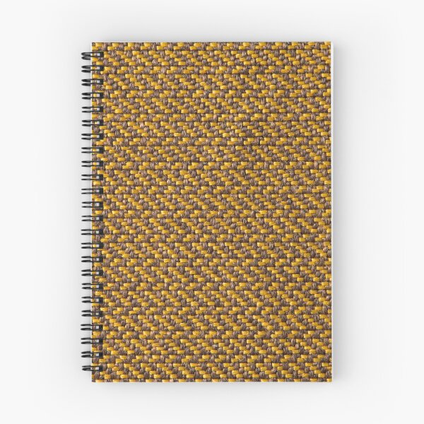 Item preview, Yellow and Brown Diagonal Twill Woven Fabric Texture Surface designed and sold by homydesign.