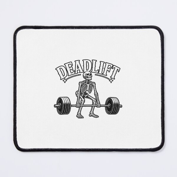 Item preview, Deadlift Skeleton Design – Heavy Lifting Gym Workout Weightlifting Graphic designed and sold by AandBCollective.