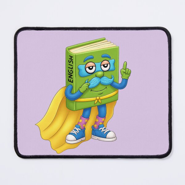 Item preview, Cute Kawaii Superhero Book – Bookie English Book Character Design designed and sold by Classroom Crew Studio.