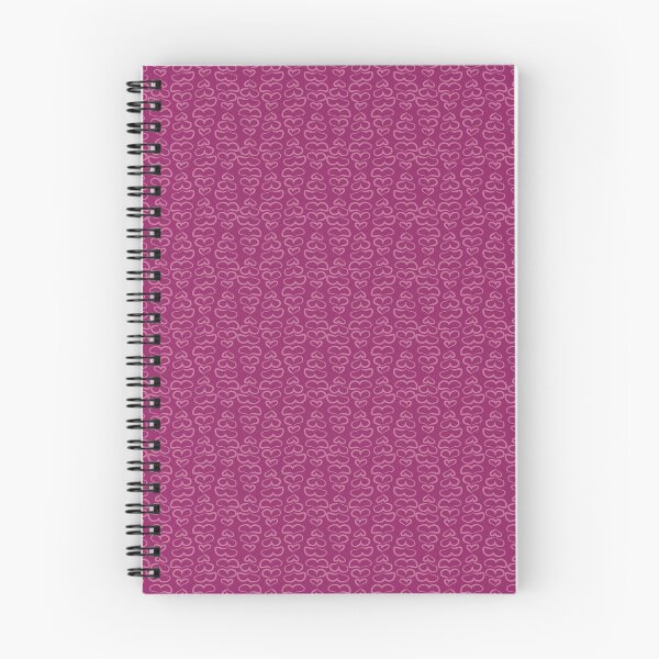 Item preview, Magenta Little Heart Squiggly Lines designed and sold by Digitalmyth's Designs.