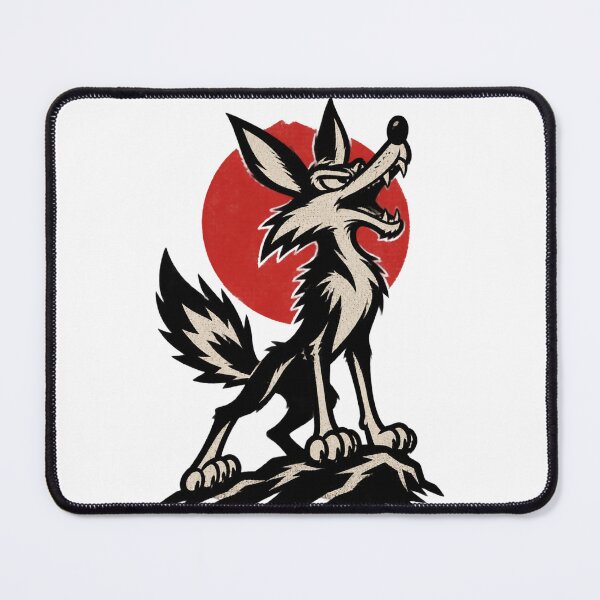 Item preview, Wild Coyote Illustration Design for Nature and Wildlife Lovers ⭐⭐⭐⭐⭐ designed and sold by Tom-N.