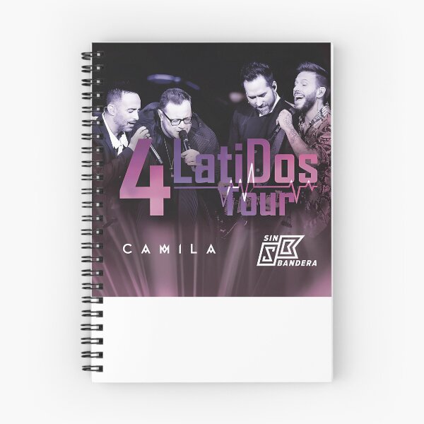 Item preview, Camila - 4 Latidos Tour - En Vivo album 2019 designed and sold by CDCVervel.