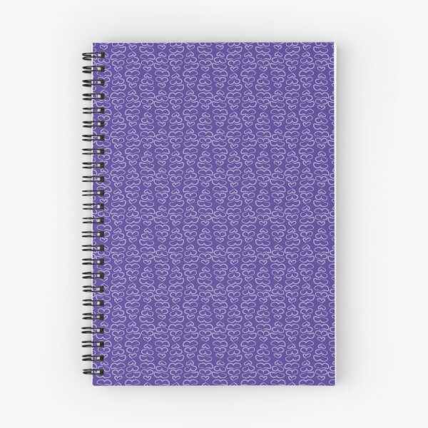 Item preview, Purple Little Heart Squiggly Lines designed and sold by Digitalmyth's Designs.