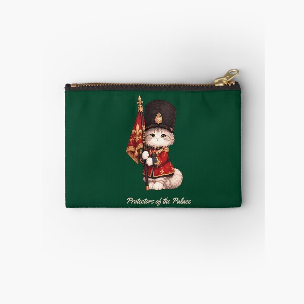 Item preview, Tabby Cat Standard Bearer – Fleur-de-Lis Banner & Fur Hat designed and sold by KWW SHOP.