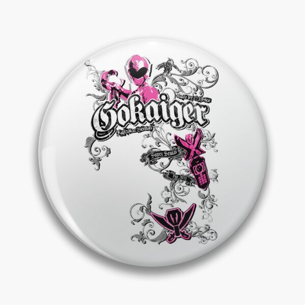 Item preview, Kaizoku Sentai Gokaiger Gokai Pink "2000s Streetwear Style" Inspired Design designed and sold by CJFrice Graphics .