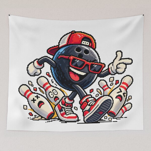 Item preview, Pixel Bowling designed and sold by TOMSZE.